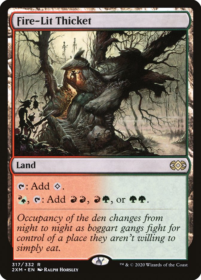 Fire-Lit Thicket [Double Masters] | Devastation Store