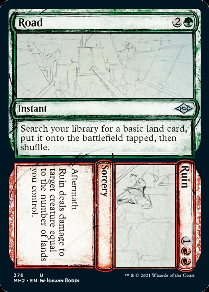 Road // Ruin (Sketch) [Modern Horizons 2] | Devastation Store