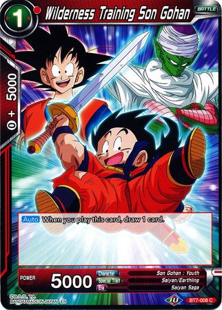 Wilderness Training Son Gohan [BT7-008] | Devastation Store