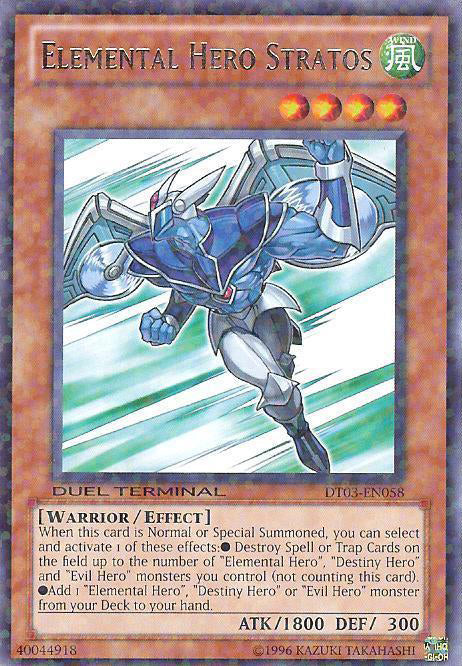 Elemental Hero Stratos [DT03-EN058] Rare | Devastation Store