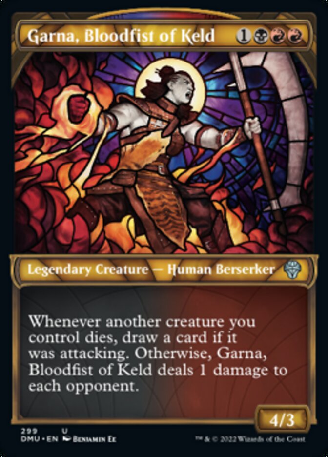 Garna, Bloodfist of Keld (Showcase) [Dominaria United] | Devastation Store