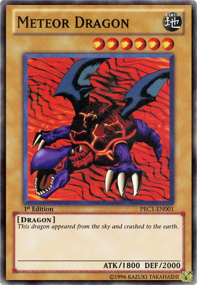 Meteor Dragon [PRC1-EN001] Super Rare | Devastation Store