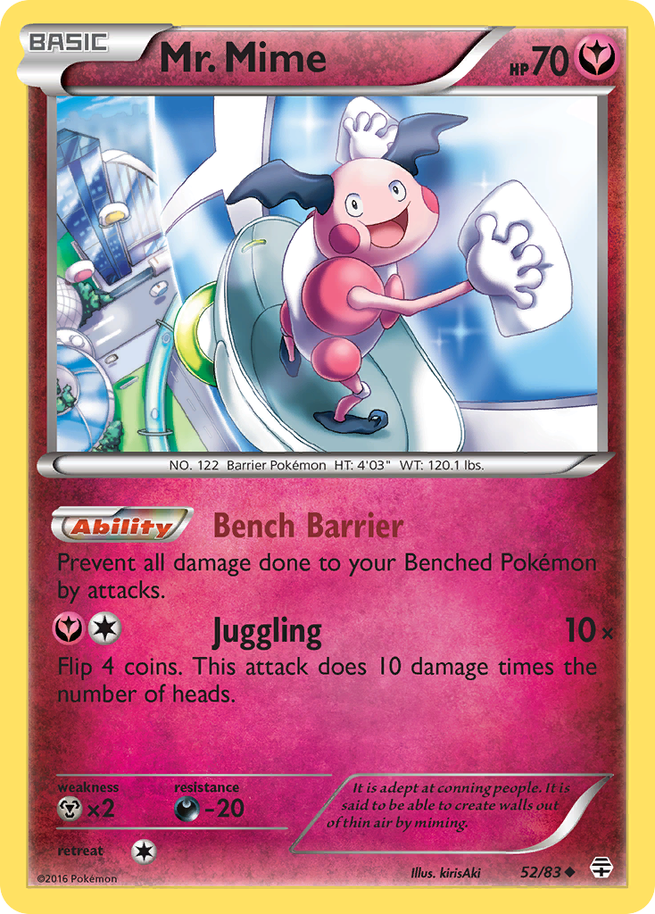 Mr. Mime (52/83) [XY: Generations] | Devastation Store