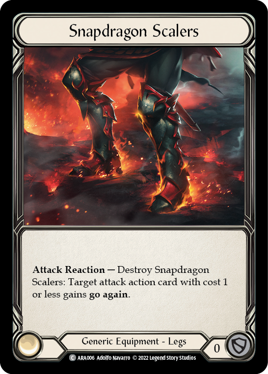 Snapdragon Scalers [ARA006] (Outsiders Arakni Blitz Deck) | Devastation Store