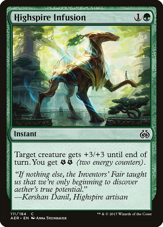Highspire Infusion [Aether Revolt] - Devastation Store | Devastation Store