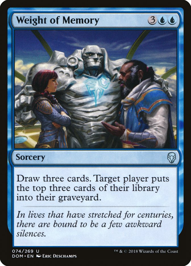 Weight of Memory [Dominaria] - Devastation Store | Devastation Store