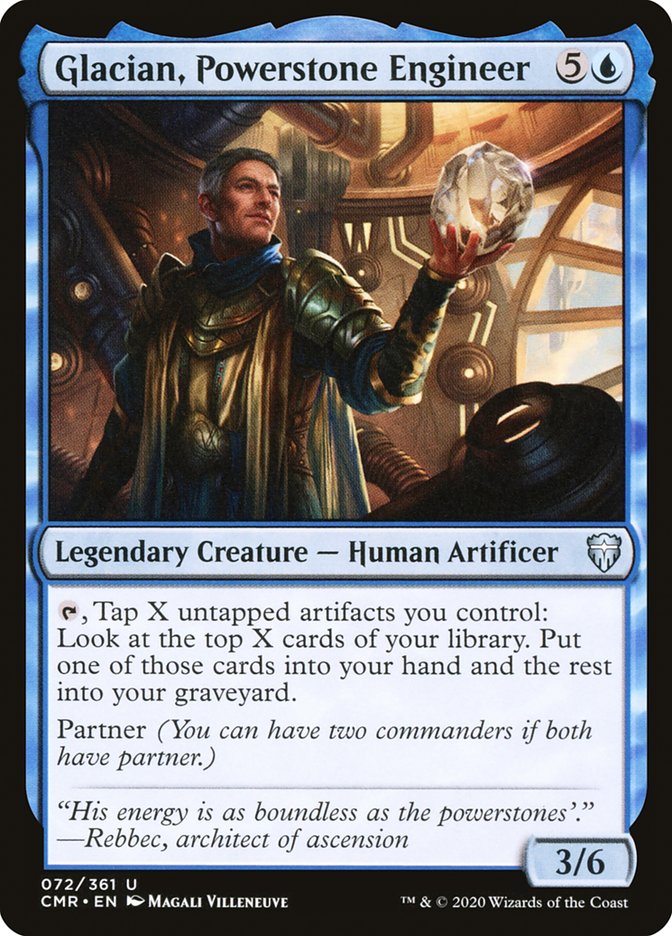 Glacian, Powerstone Engineer [Commander Legends] | Devastation Store