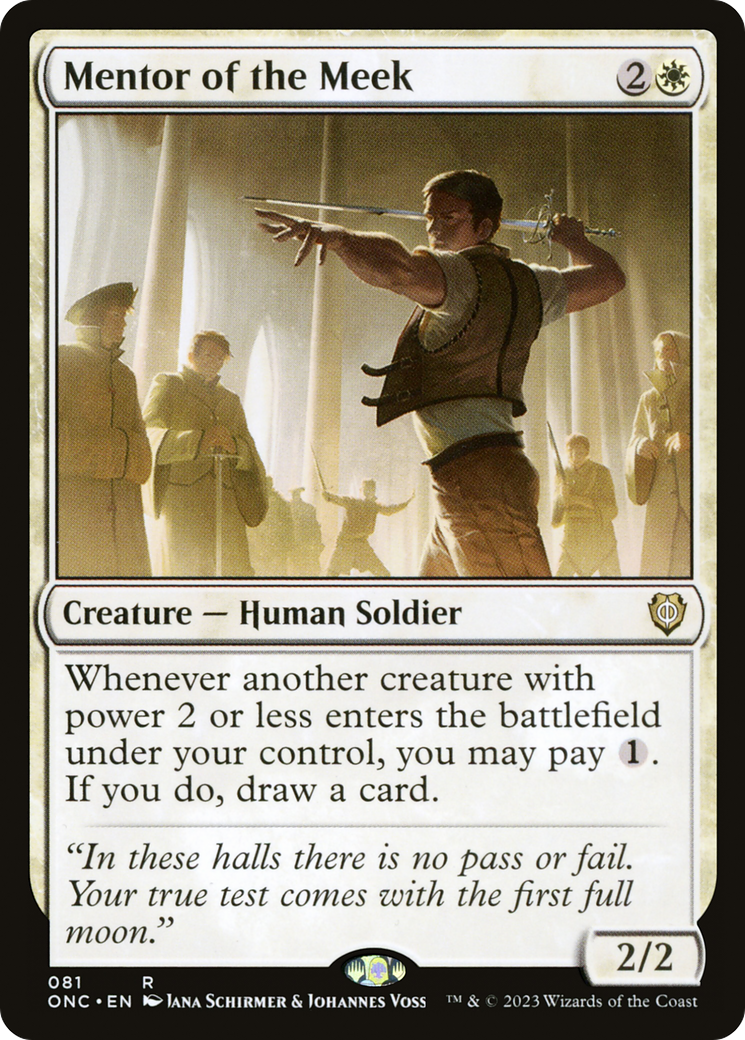 Mentor of the Meek [Phyrexia: All Will Be One Commander] | Devastation Store