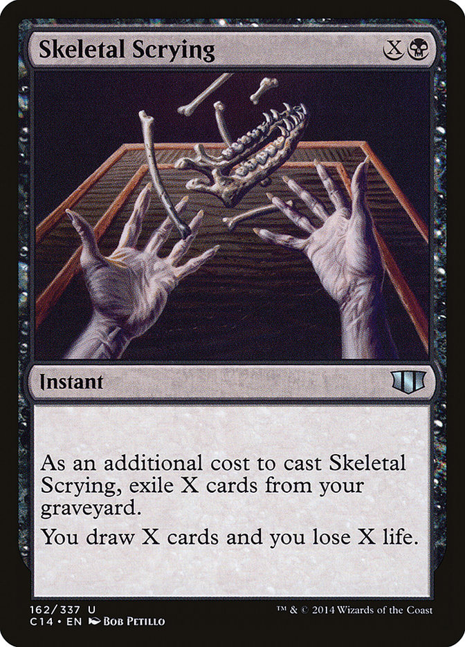 Skeletal Scrying [Commander 2014] | Devastation Store