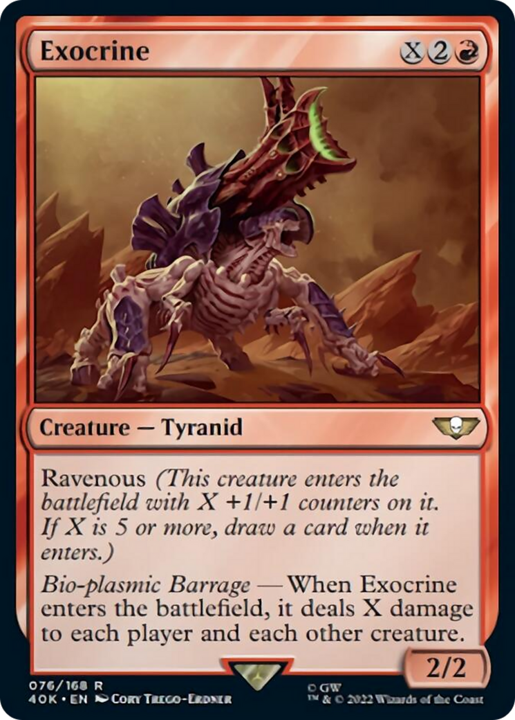 Exocrine [Universes Beyond: Warhammer 40,000] | Devastation Store
