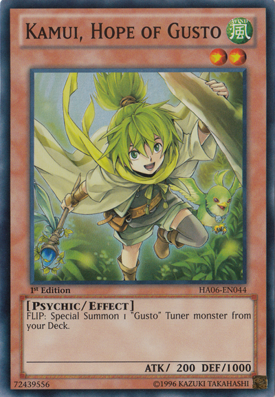 Kamui, Hope of Gusto [HA06-EN044] Super Rare | Devastation Store