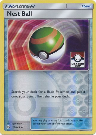 Nest Ball (123/149) (League Promo) [Sun & Moon: Base Set] | Devastation Store