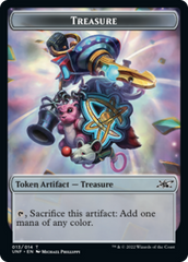 Clown Robot (002) // Treasure (013) Double-sided Token [Unfinity Tokens] | Devastation Store