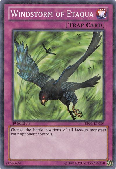 Windstorm of Etaqua [BP01-EN089] Starfoil Rare | Devastation Store