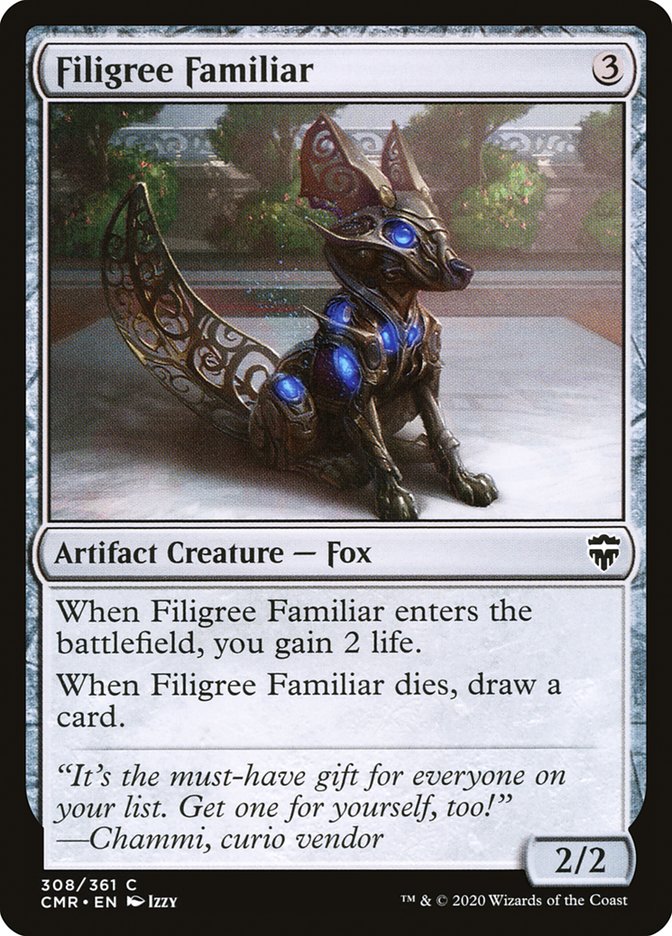 Filigree Familiar [Commander Legends] | Devastation Store