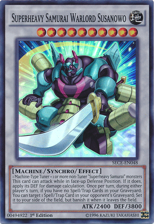 Superheavy Samurai Warlord Susanowo [SECE-EN048] Super Rare | Devastation Store