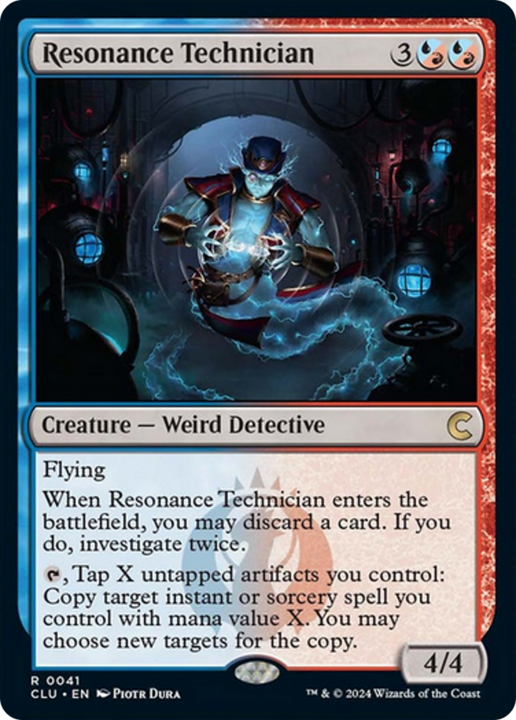 Resonance Technician [Ravnica: Clue Edition] | Devastation Store