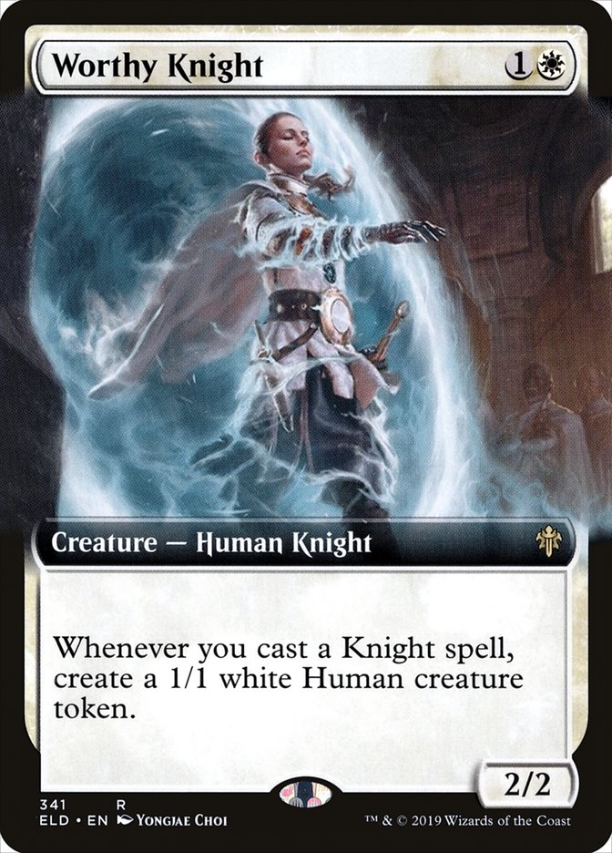 Worthy Knight (Extended) [Throne of Eldraine] | Devastation Store