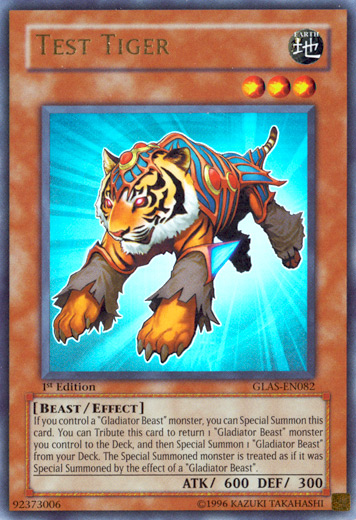 Test Tiger [GLAS-EN082] Ultra Rare | Devastation Store