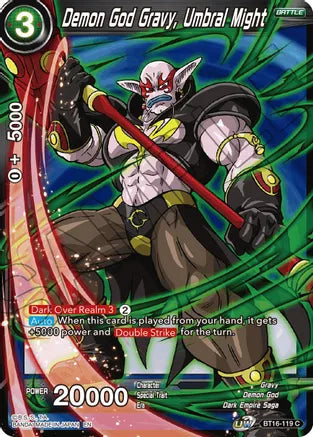 Demon God Gravy, Umbral Might [BT16-119] | Devastation Store