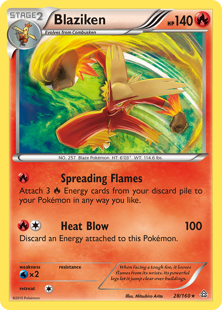 Blaziken (28/160) [XY: Primal Clash] | Devastation Store