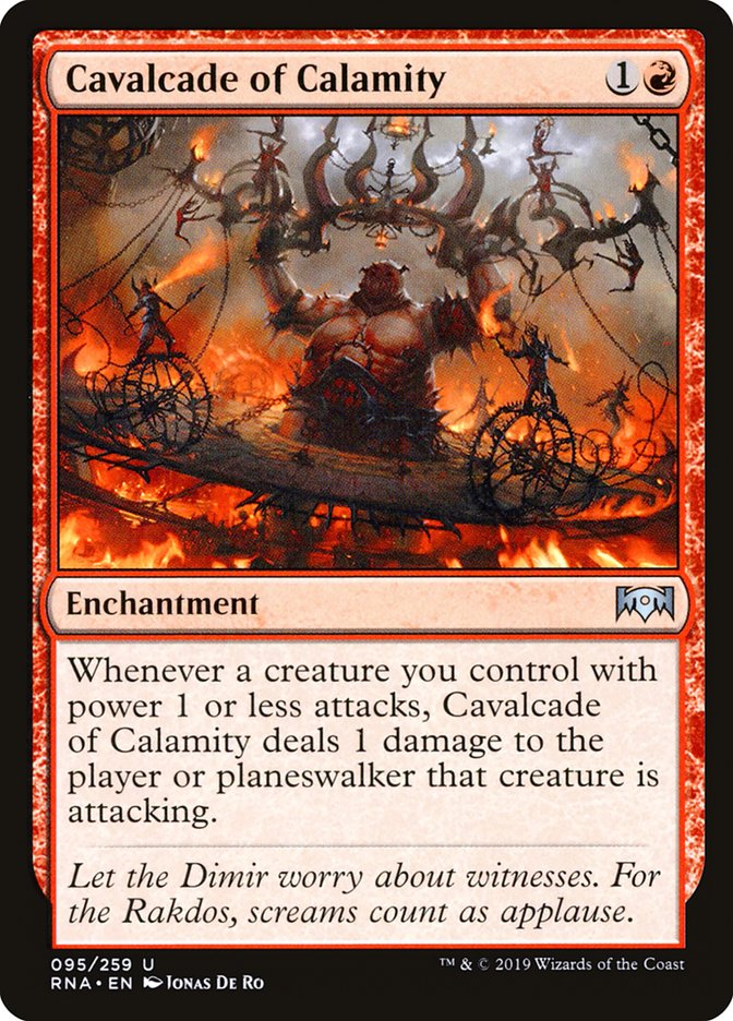 Cavalcade of Calamity [Ravnica Allegiance] | Devastation Store