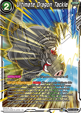 Ultimate Dragon Tackle (BT14-143) [Cross Spirits] | Devastation Store