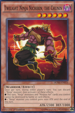 Twilight Ninja Nichirin, the Chunin [BOSH-EN016] Common | Devastation Store