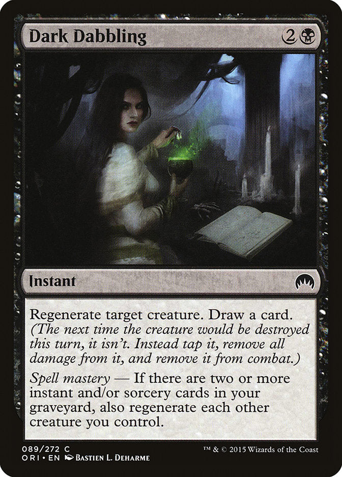 Dark Dabbling [Magic Origins] | Devastation Store