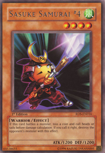Sasuke Samurai #4 [RDS-EN016] Rare | Devastation Store