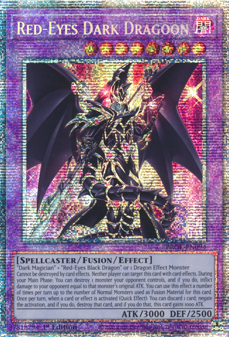 Red-Eyes Dark Dragoon [BROL-EN094] Starlight Rare | Devastation Store