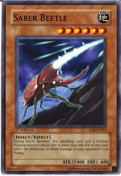 Saber Beetle [SOI-EN023] Common | Devastation Store