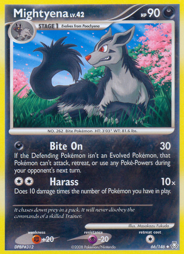 Mightyena (66/146) [Diamond & Pearl: Legends Awakened] | Devastation Store
