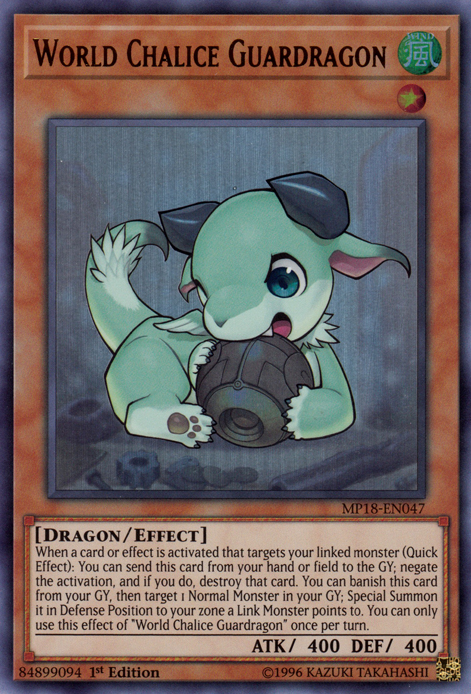 World Chalice Guardragon [MP18-EN047] Ultra Rare | Devastation Store
