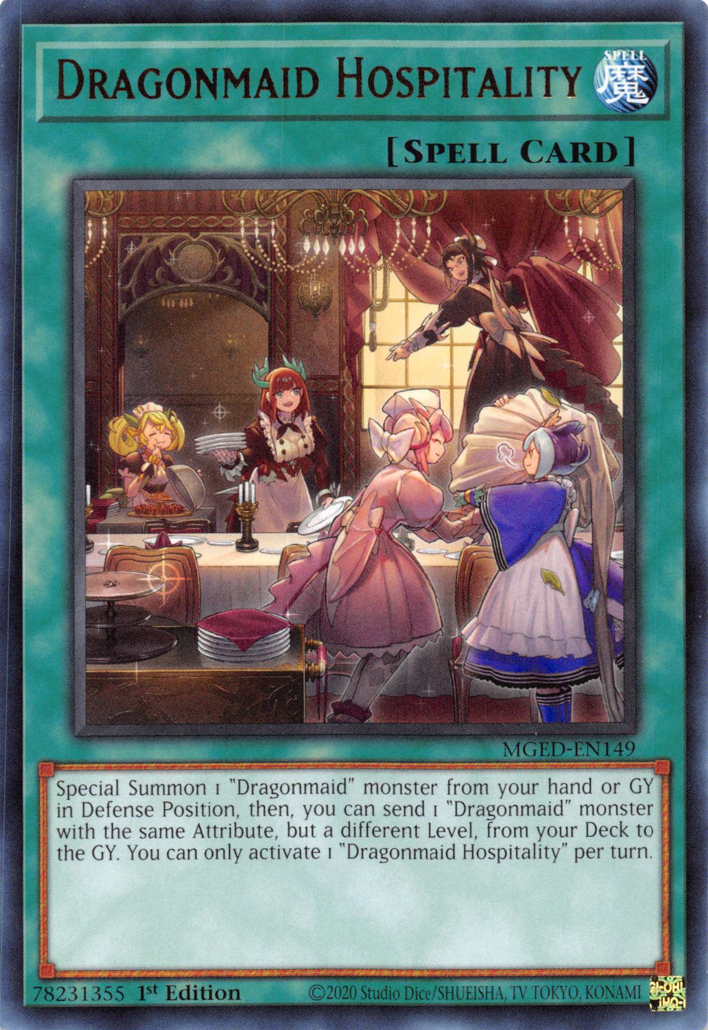 Dragonmaid Hospitality [MGED-EN149] Rare | Devastation Store