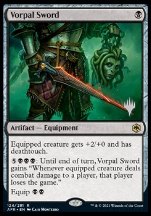 Vorpal Sword (Promo Pack) [Dungeons & Dragons: Adventures in the Forgotten Realms Promos] | Devastation Store