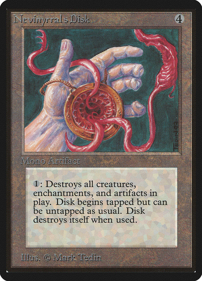 Nevinyrral's Disk [Limited Edition Beta] | Devastation Store