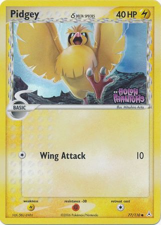 Pidgey (77/110) (Delta Species) (Stamped) [EX: Holon Phantoms] | Devastation Store