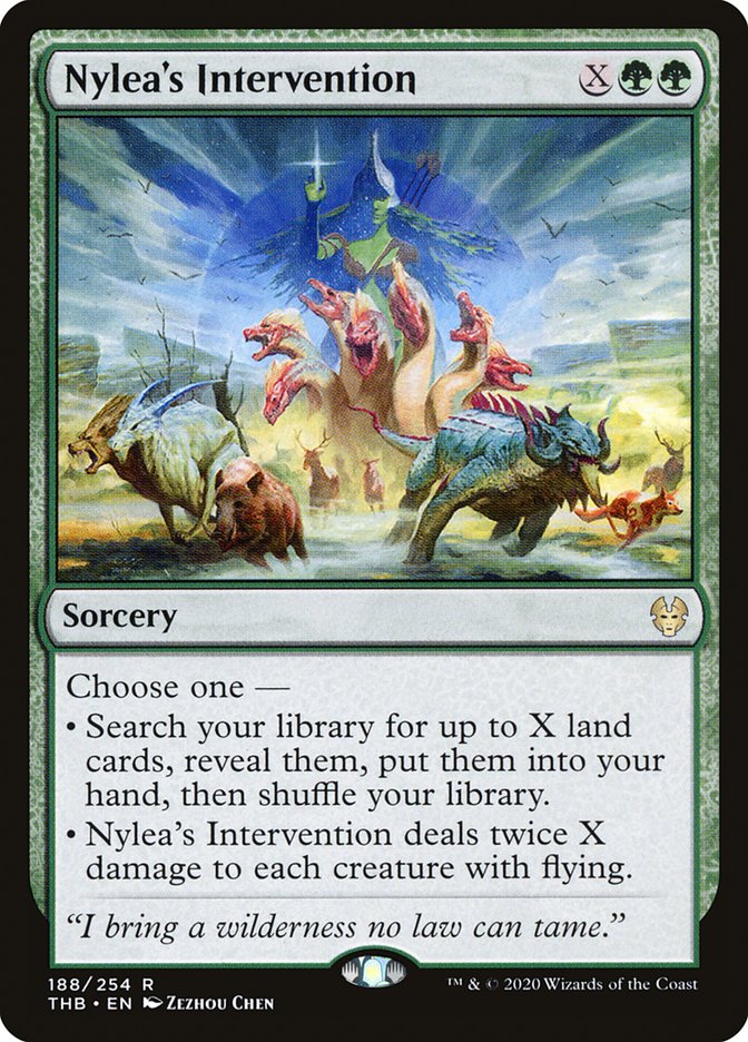 Nylea's Intervention [Theros Beyond Death] | Devastation Store