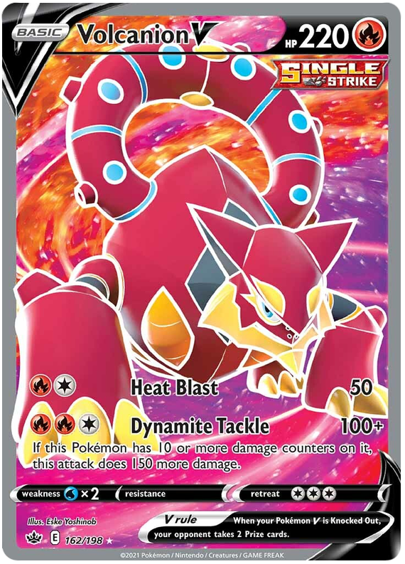 Volcanion V (162/198) [Sword & Shield: Chilling Reign] | Devastation Store