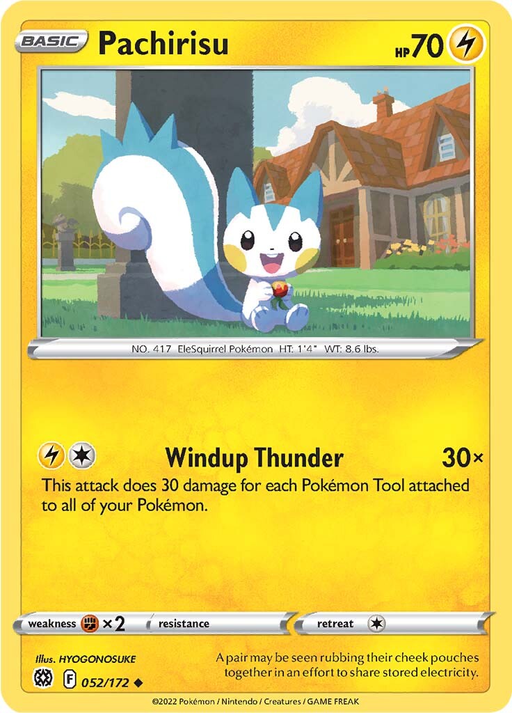 Pachirisu (052/172) [Sword & Shield: Brilliant Stars] | Devastation Store