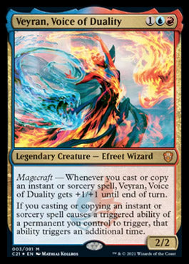Veyran, Voice of Duality [Commander 2021] | Devastation Store