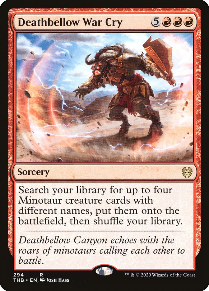 Deathbellow War Cry [Theros Beyond Death] | Devastation Store