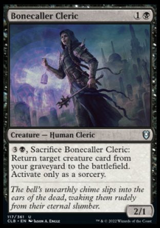 Bonecaller Cleric [Commander Legends: Battle for Baldur's Gate] | Devastation Store