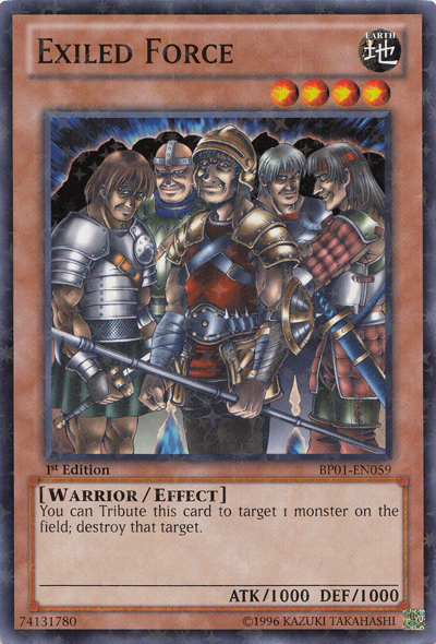 Exiled Force [BP01-EN059] Starfoil Rare | Devastation Store