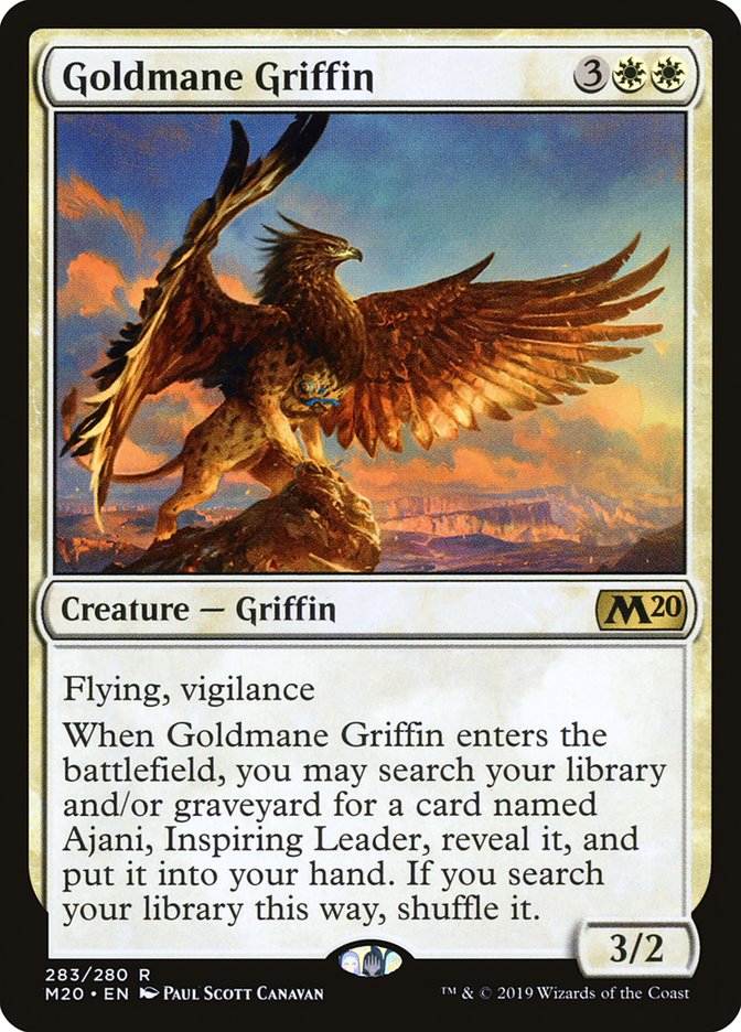 Goldmane Griffin [Core Set 2020] | Devastation Store