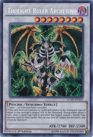 Thought Ruler Archfiend [LC5D-EN233] Secret Rare | Devastation Store