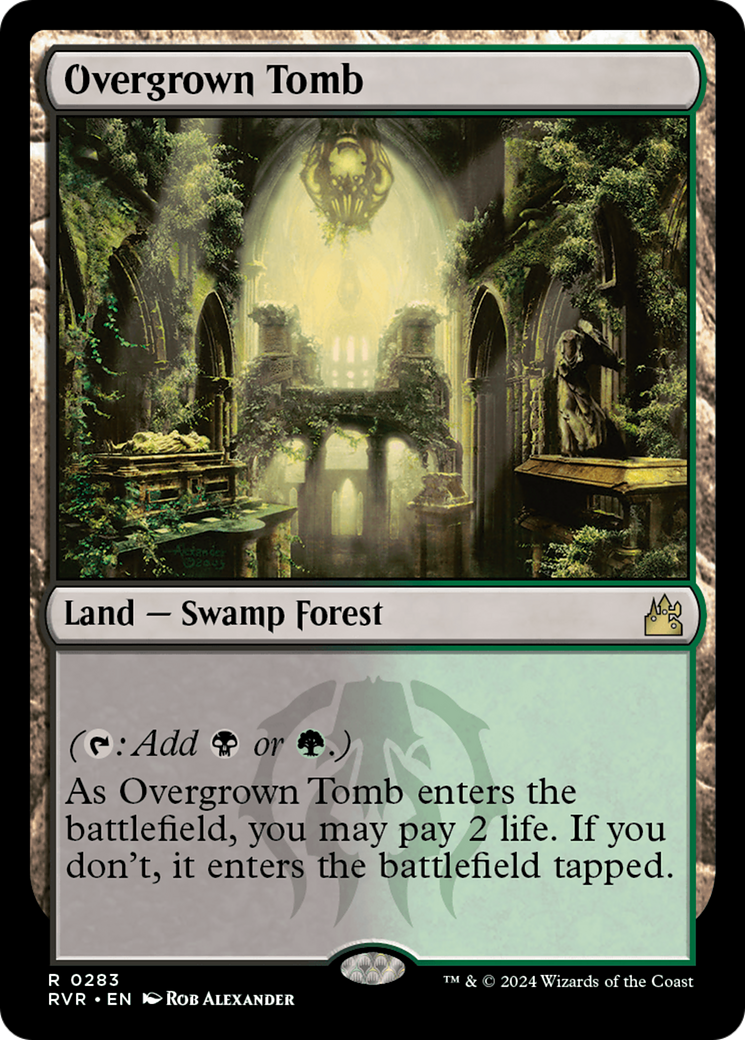 Overgrown Tomb [Ravnica Remastered] | Devastation Store