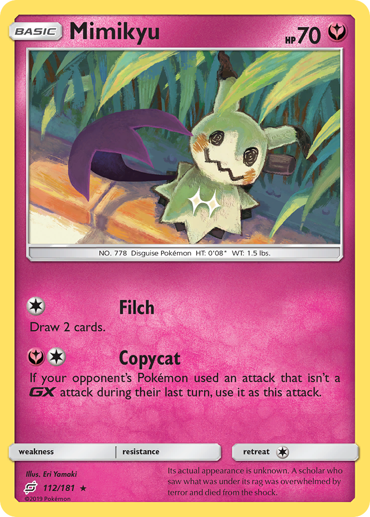 Mimikyu (112/181) [Sun & Moon: Team Up] | Devastation Store