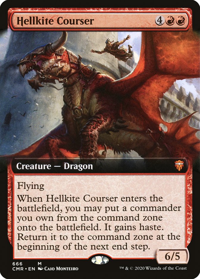 Hellkite Courser (Extended) [Commander Legends] | Devastation Store